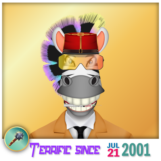 Zebra Birthday #3273