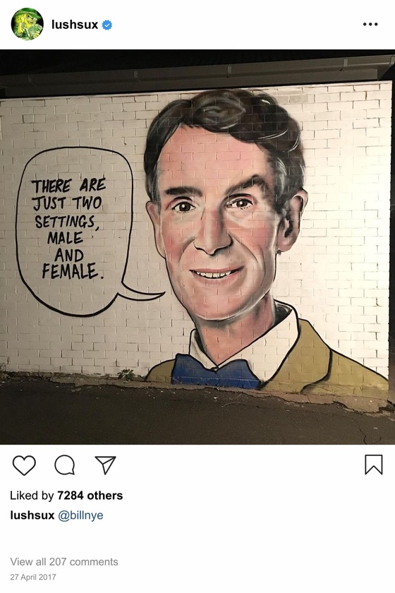 Lushsux #2641 - Mural Bill Nye