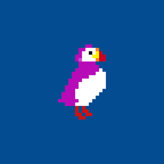 Pixel Puffin #114