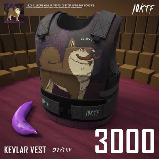 Kennel Kevlar Vest #3000