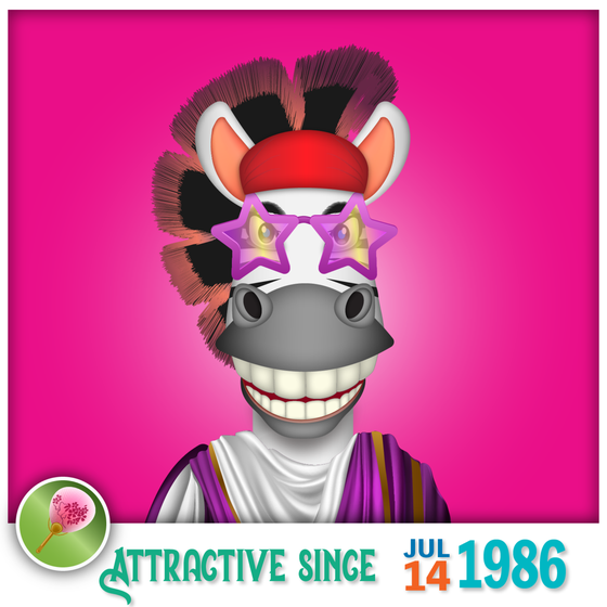Zebra Birthday #4403