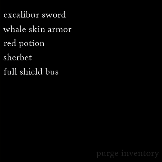 Purge Inventory #4329