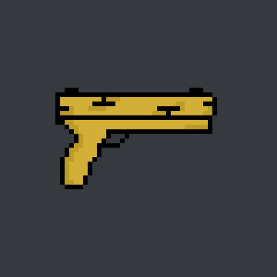 Gold Pistol 107