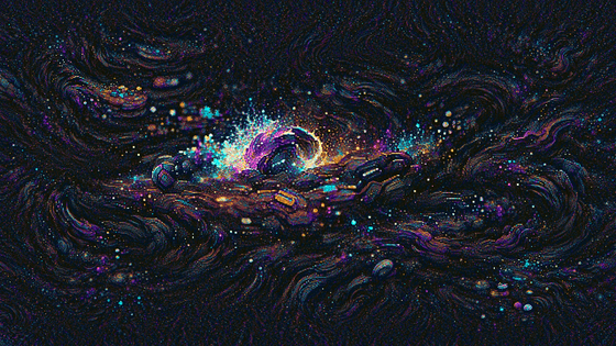 VAST WORMHOLE GALAXY