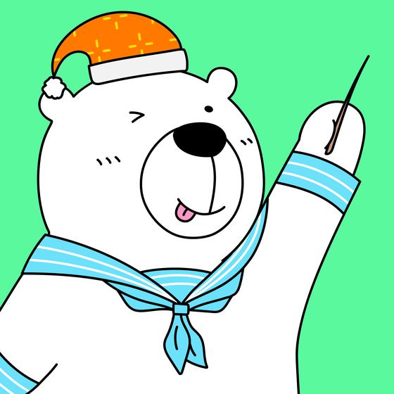 Party Polar Bear #2187