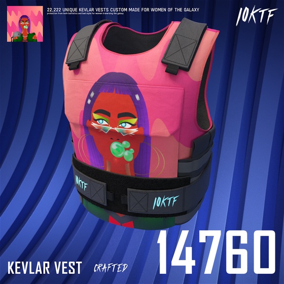 Galaxy Kevlar Vest #14760