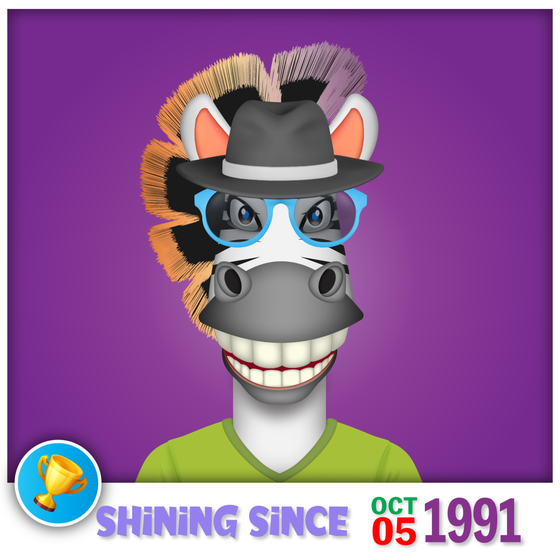 Zebra Birthday #4136
