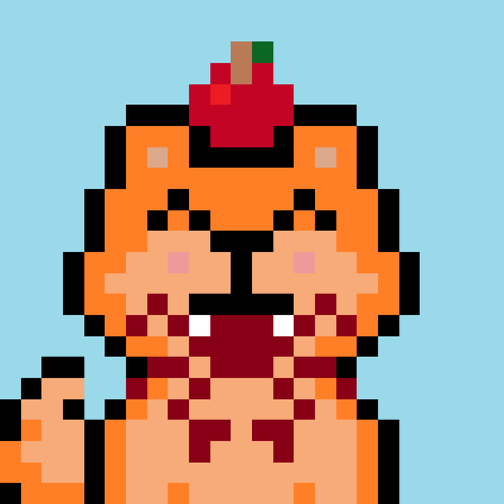 Pixelated Shiba Inu #9845