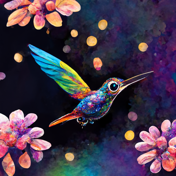 Happy Hummingbird 151