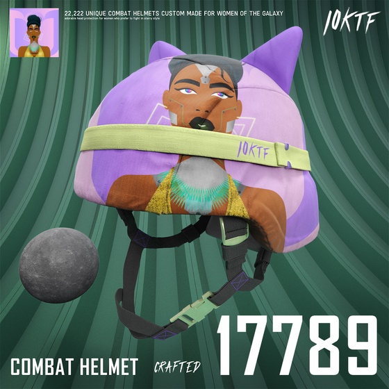 Galaxy Combat Helmet #17789