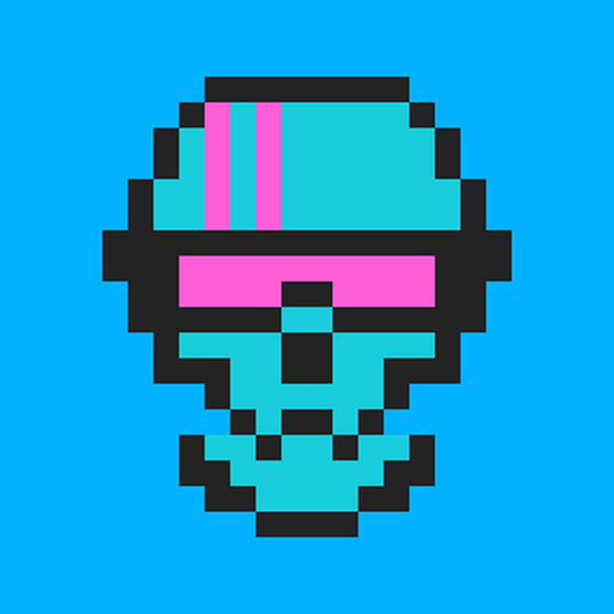 Cyber CryptoSkull #1553