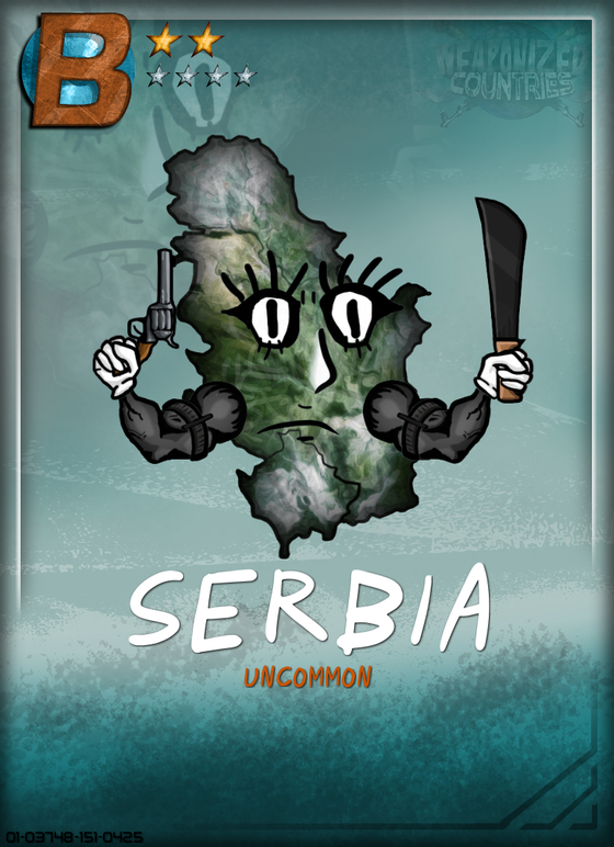 Weaponized Countries #3748 Serbia