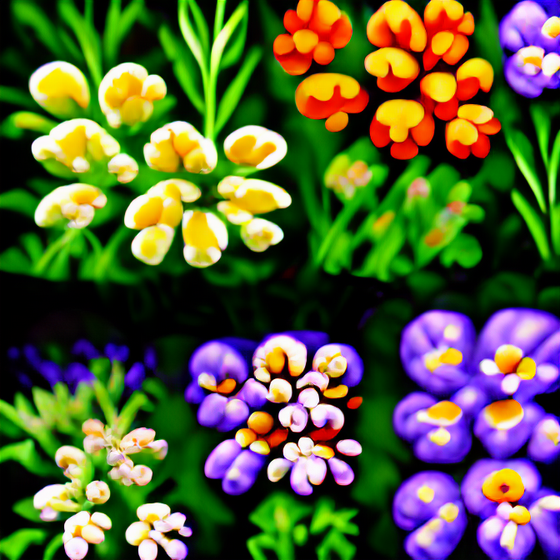 Impressionist Flowers 7