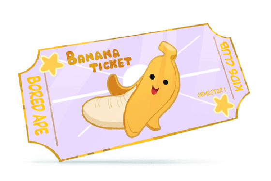 Banana Ticket - Purple 