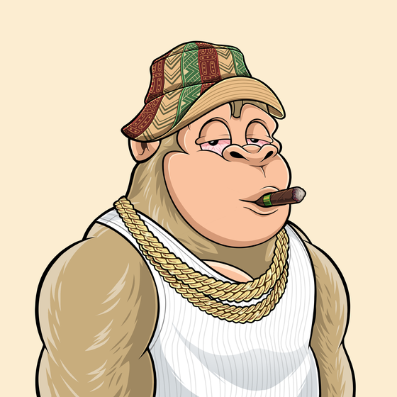 Smokin' Gorilla #5886