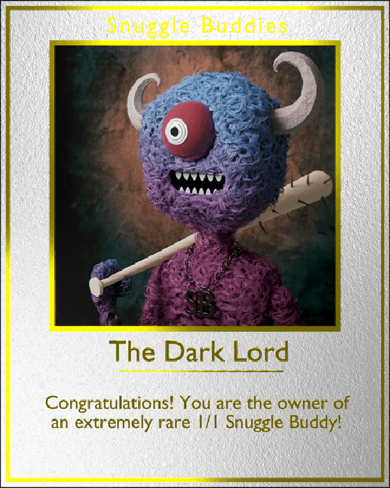 The Dark Lord Collectible Card