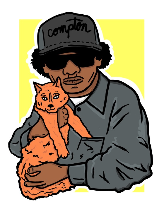 Rappers and Cats: Eazy-E