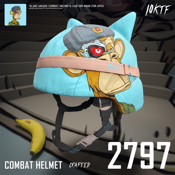 Ape Combat Helmet #2797