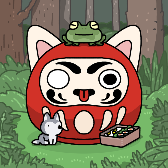 Neko Daruma #31