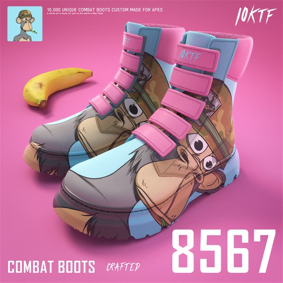 Ape Combat Boots #8567