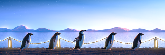 Five Penguins #1260