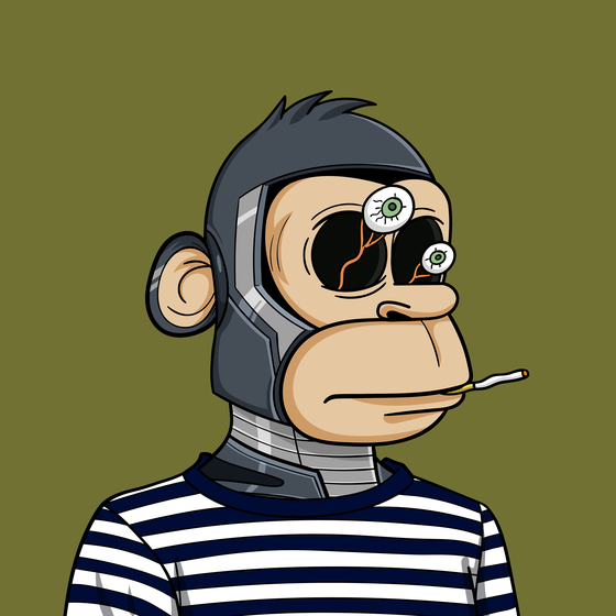 Simp Ape Yacht Club #6586