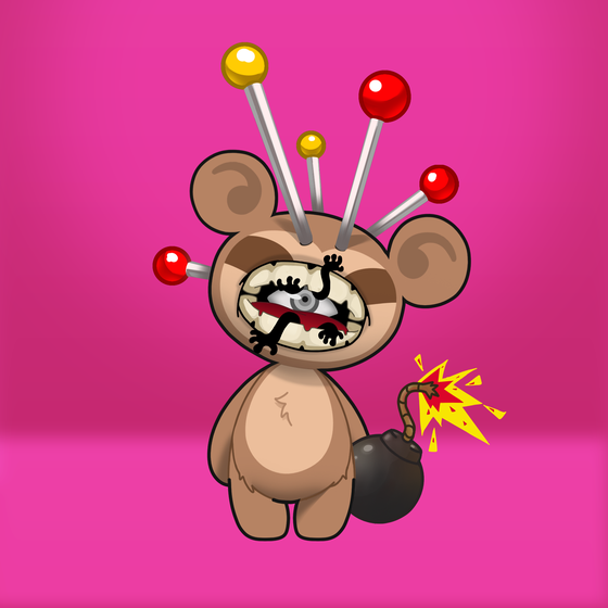 Evil Teddy Bear #5047