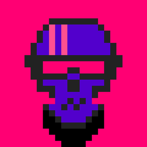 Cyber CryptoSkull #1577