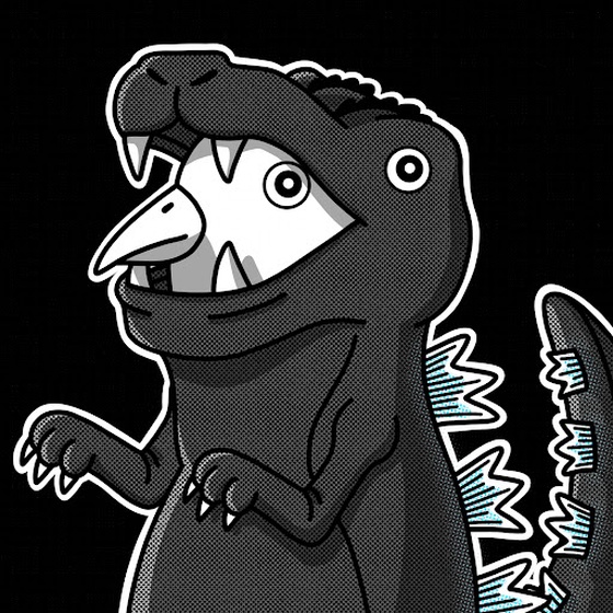 Godzilla Pigeon #0023