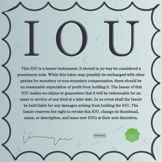 IOU #34