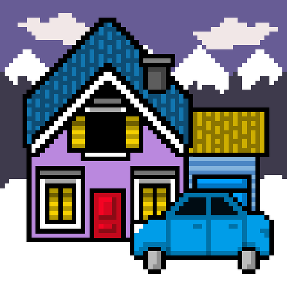 Pixel MetaHouse #1411