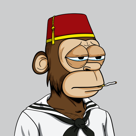 Simp Ape Yacht Club #8588