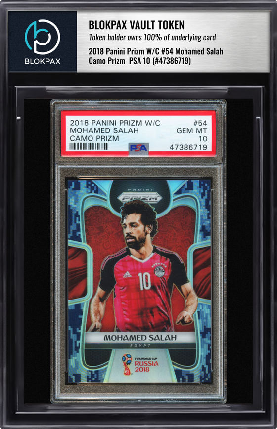 2018 Panini Mohamed Salah #54 - PSA 10 (Cert: 47386719)