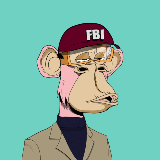 FBI Ape Yacht Club #8586