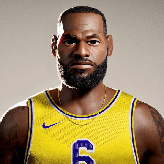 #1 Genesis CryptoPunk (Lebron)