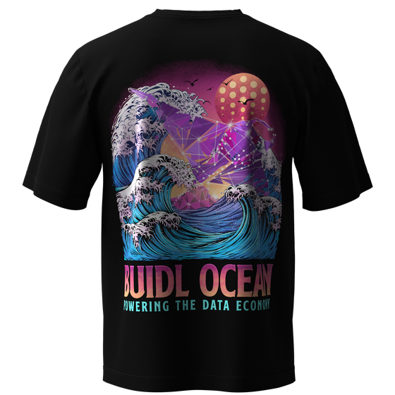 Buidl Ocean T-Shirt (Black)