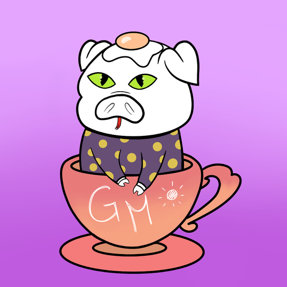 Lucky Teacup Piggy Club #1693