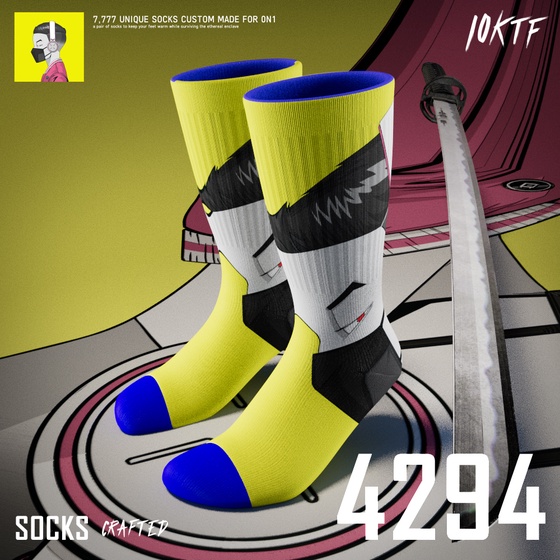 0N1 Crew Socks #4294