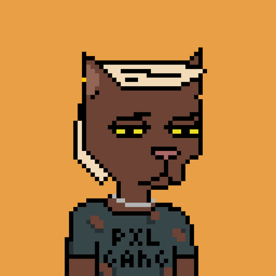 Pixel Cat Gang #258