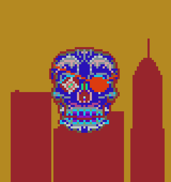 Skull #21 (Skeletor)