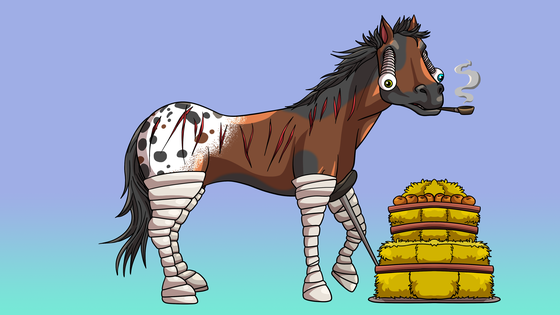 Glue Factory Horse #7334