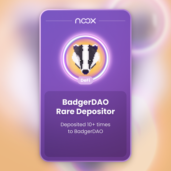 BadgerDAO Rare Depositor