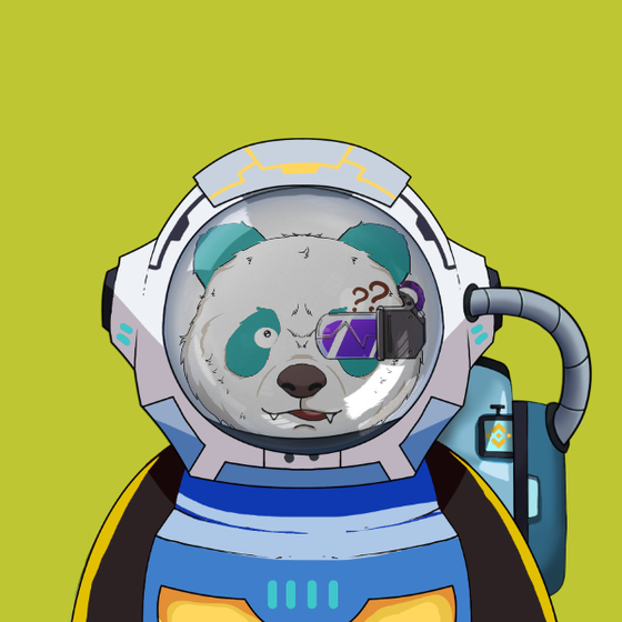 Panda Astronaut Club #749