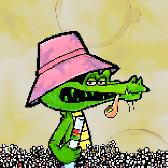 Pixelated Ganja Gators #2577