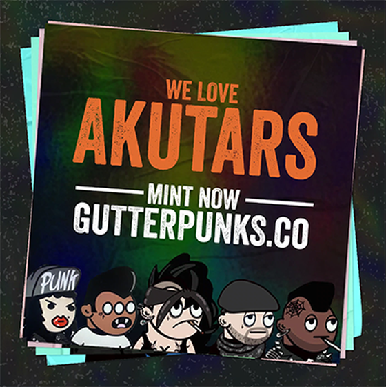 Gutter Punks Flyer - Akutars