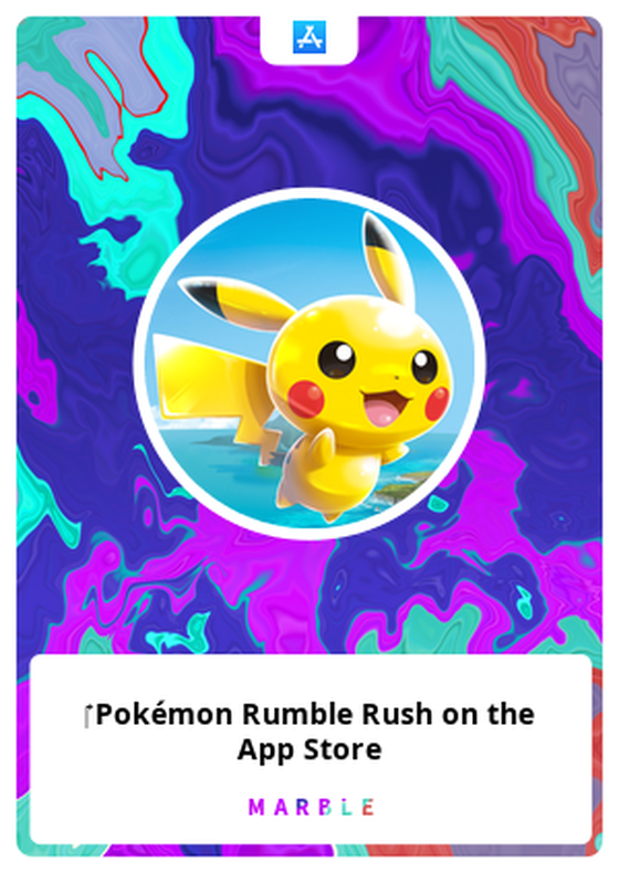 ‎Pokémon Rumble Rush on the App Store