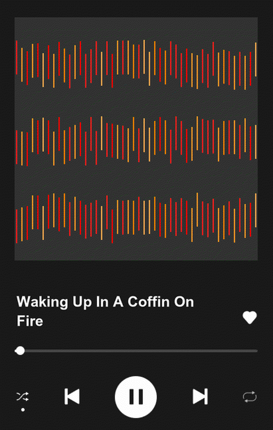 Waking Up In A Coffin On Fire