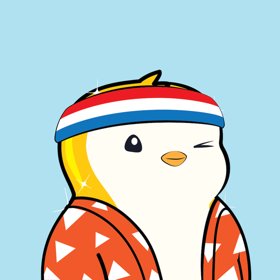 Hologram Pudgy Penguin #6445
