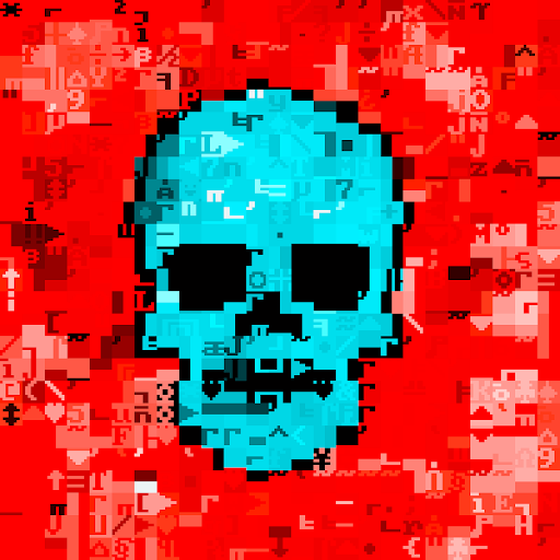 DOS Skull 0006