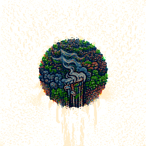 SMOKING WATERFALL PLANET